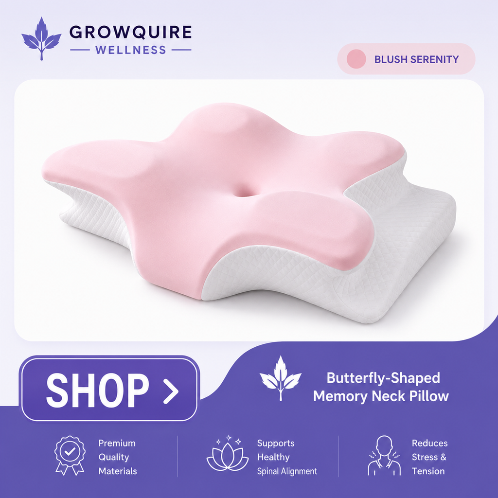 AlignRest Butterfly Pillow