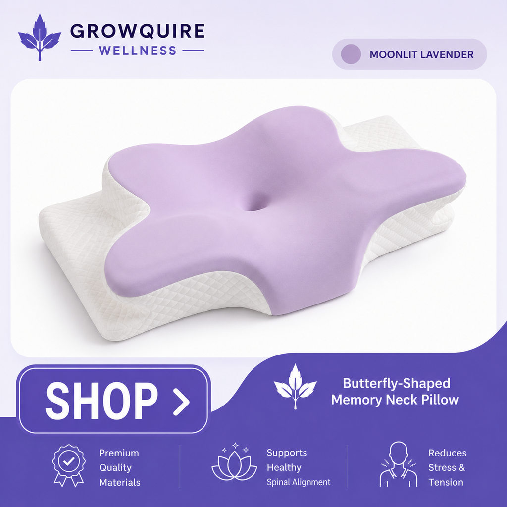 AlignRest Butterfly Pillow