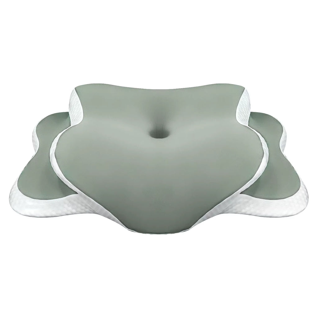 Ultimate Memory Foam Cervical Pillow for Neck Pain Relief - Ergonomic Support for All Sleep Positions